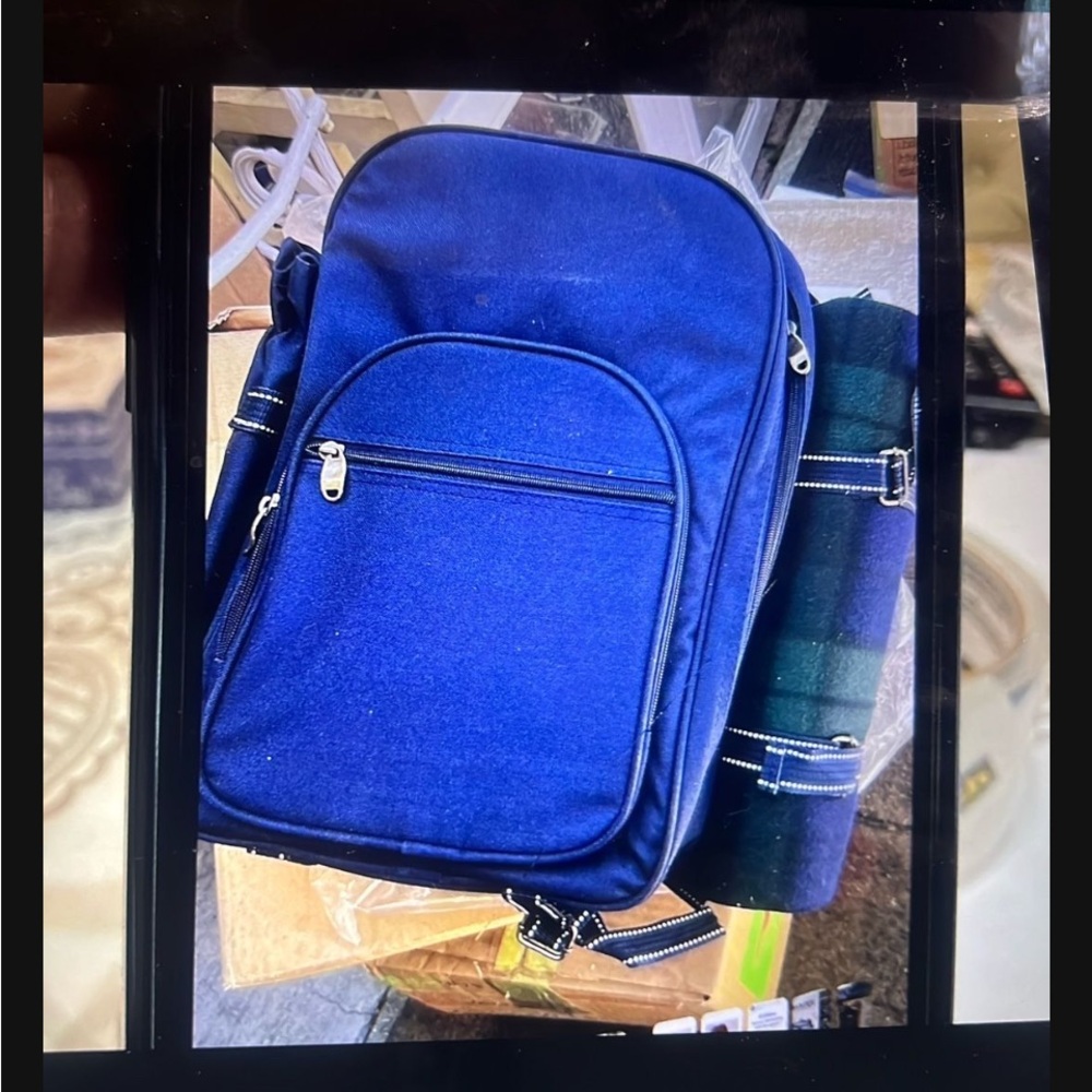 Stylish Blue Backpack for Men